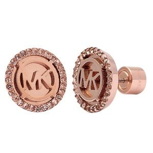 MICHAEL KORS ROSE GOLD EARRINGS